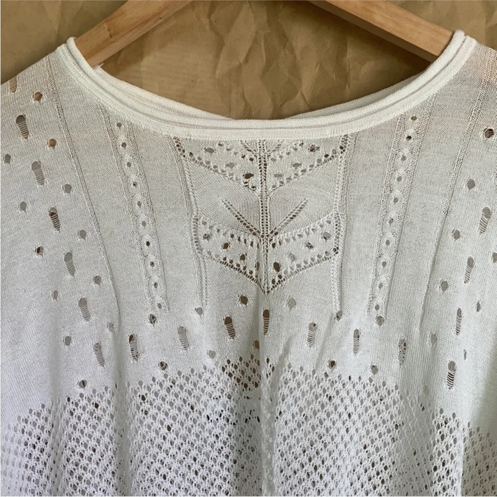 Wildfox | Taylor White Tunic Swim Beach Sweater Coverup NWOT Medium